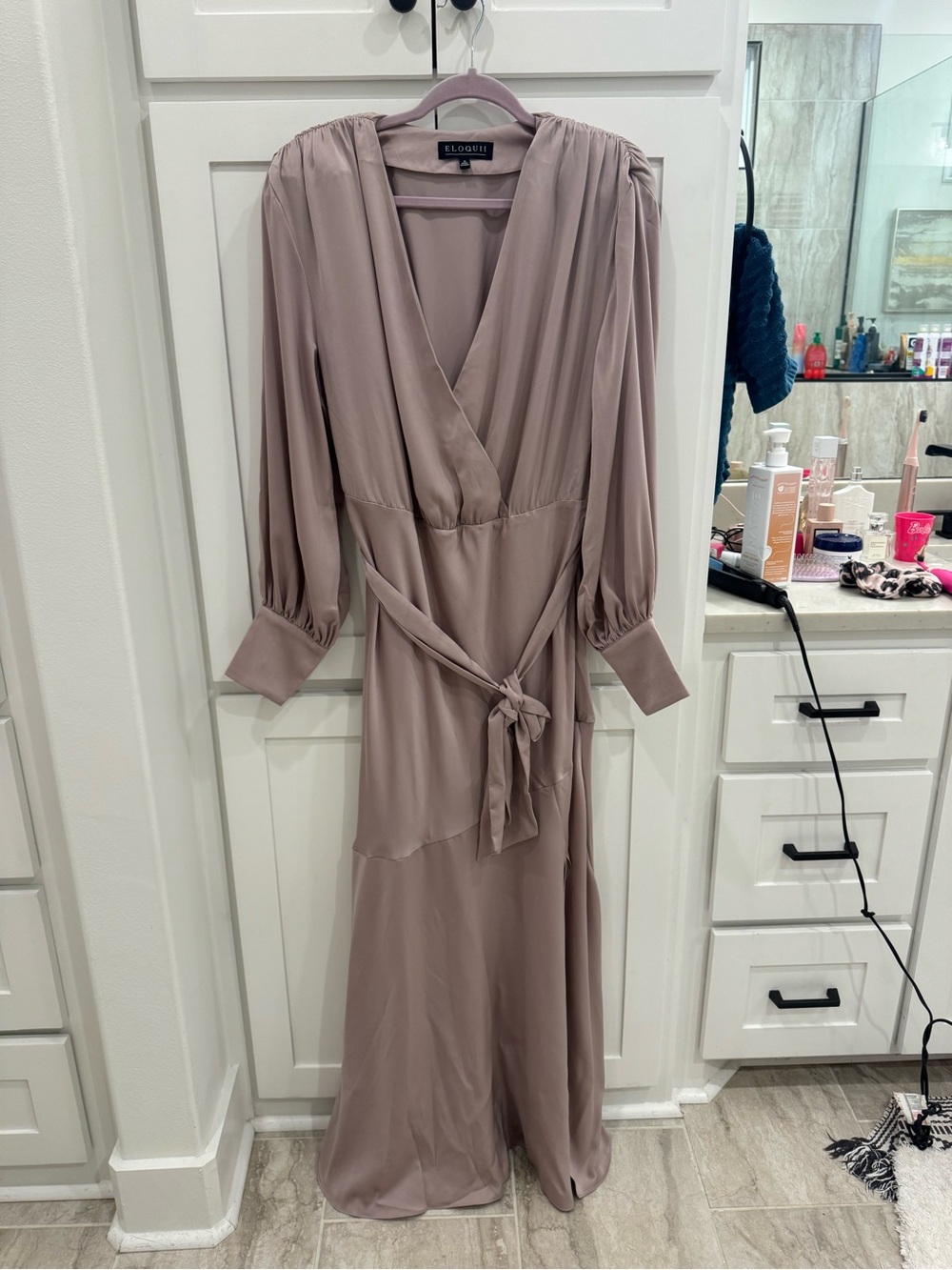 Eloqouii full length dress nwt